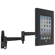 iPad Anti Theft Wall Mount - Black